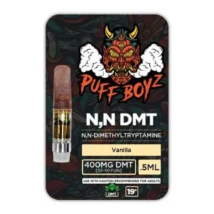 Puff Boyz NN DMT .5mL (400mg) Cartridge – Vanilla