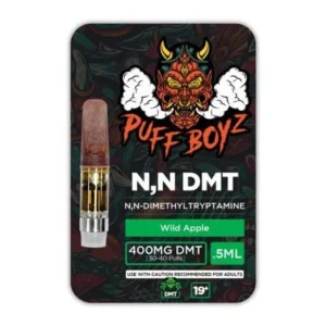 Puff Boyz NN-DMT .5mL (400mg) Cartridge - Wild Apple