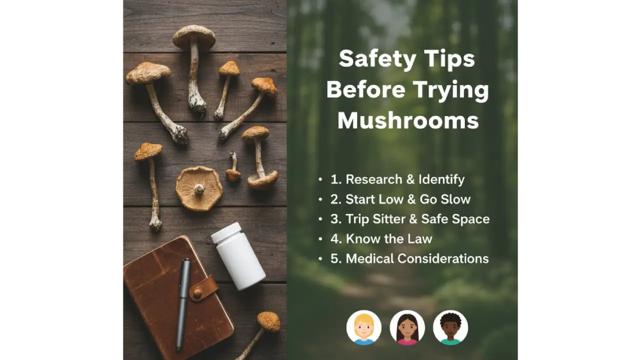 Safety Tips Before Trying Mushrooms