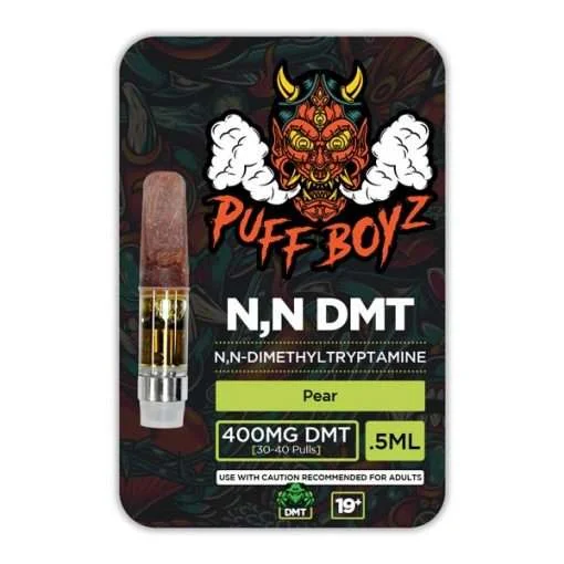 Puff-Boyz-NN-DMT-.5ML400MG-Cartridge-–-Pear-510x510-1.webp Buy NN DMT Puff Boyz .5mL (400mg) Cartridge – Pear - Image 1