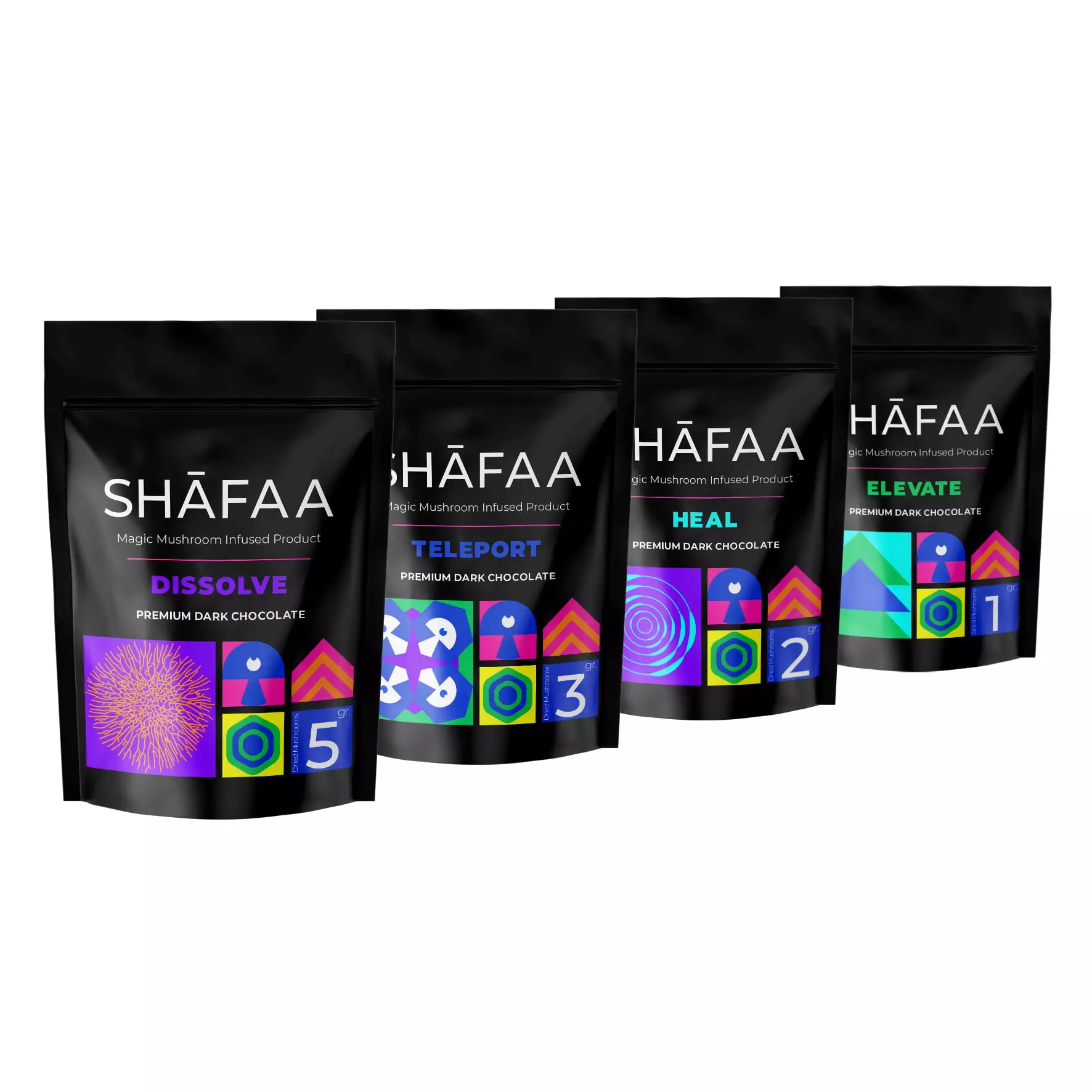 Shafaa-Macrodosing-Magic-Mushroom-Chocolate-Edibles.webp Shafaa Macrodosing Magic Mushroom Dark Chocolate Edibles - Image 1
